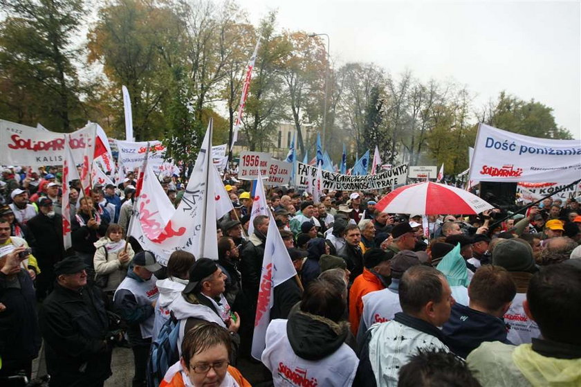 Związkowcy kontra policja. Są ranni