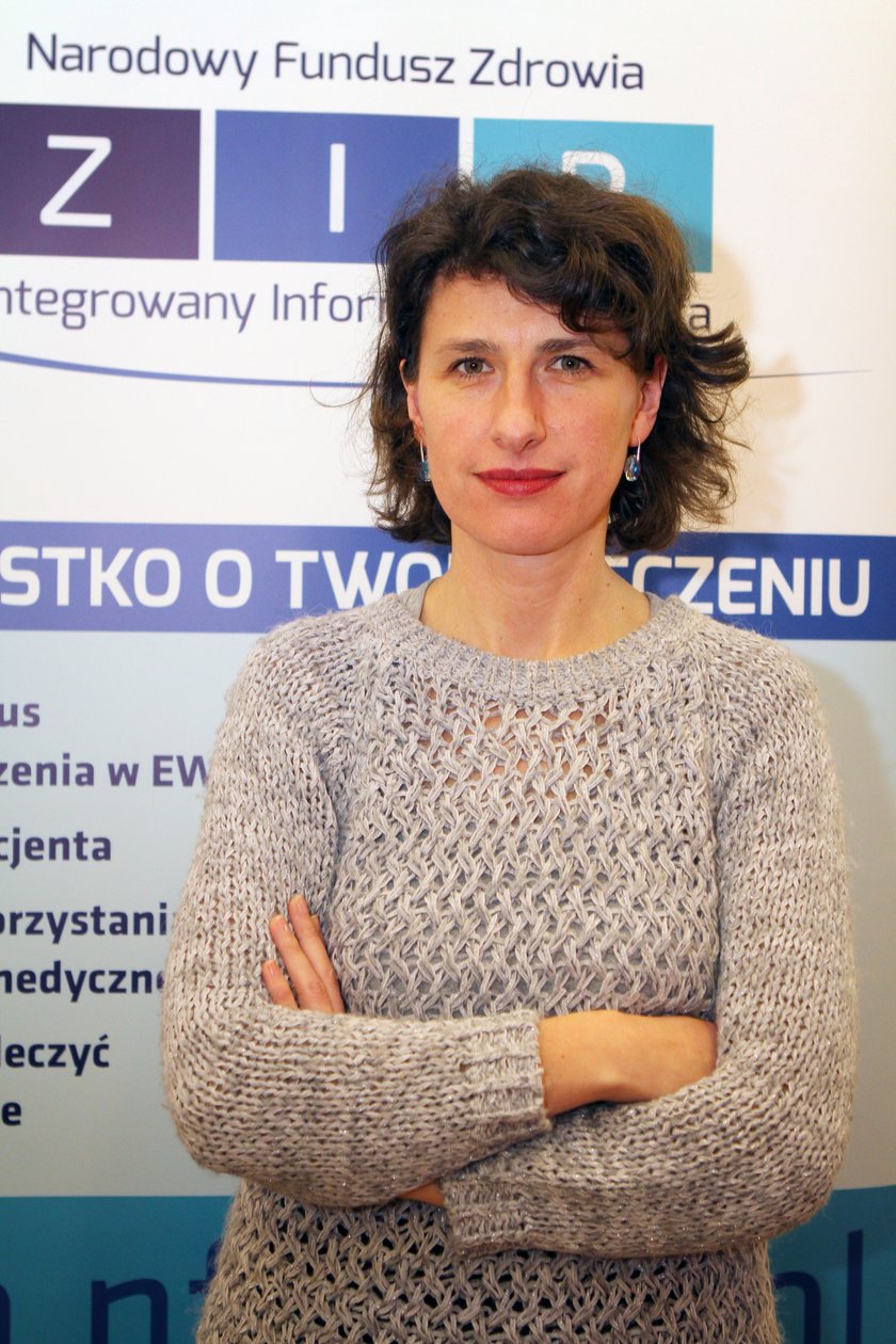 Anna Leder, rzecznik łódzkiego NFZ