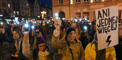 “Ani jednej więcej”. Protest kobiet we Wrocławiu