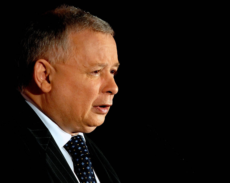 Jarosław Kaczyński, fot. Darek Delmanowicz