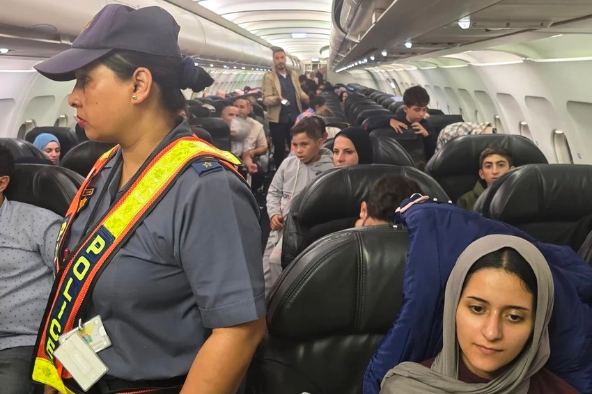 Let sa Palestincima koji je sleteo u Južnu Afriku