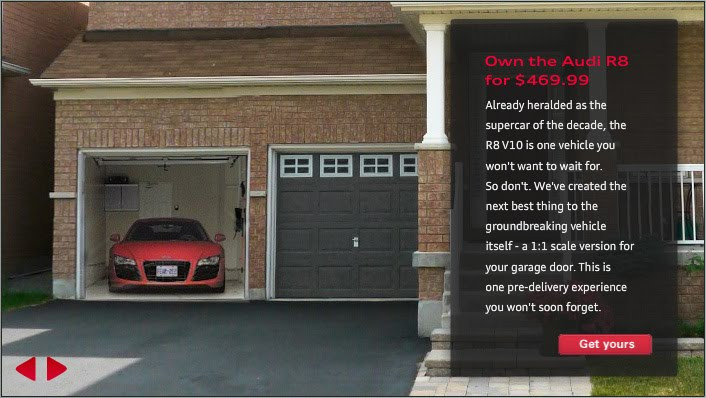 Audi R8 za 469,99 dolarów!