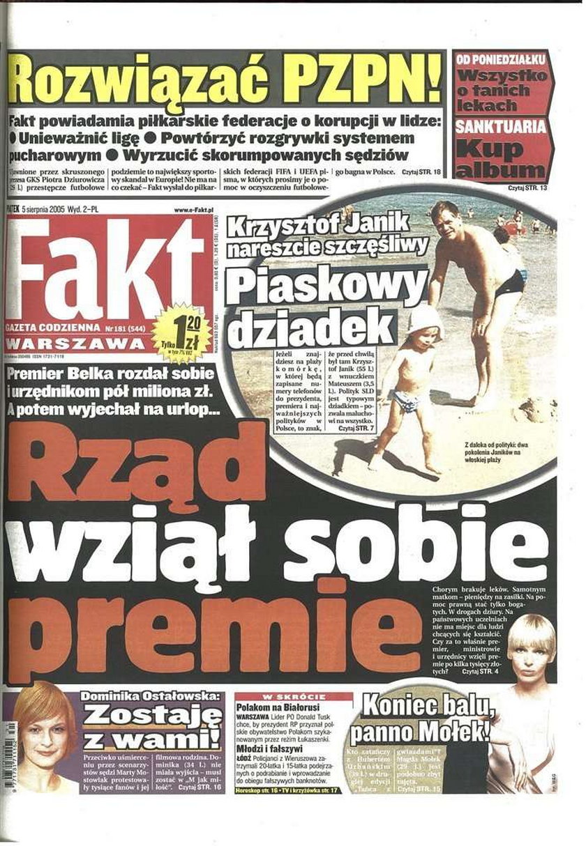 Władza chce zamknąć Faktowi usta!