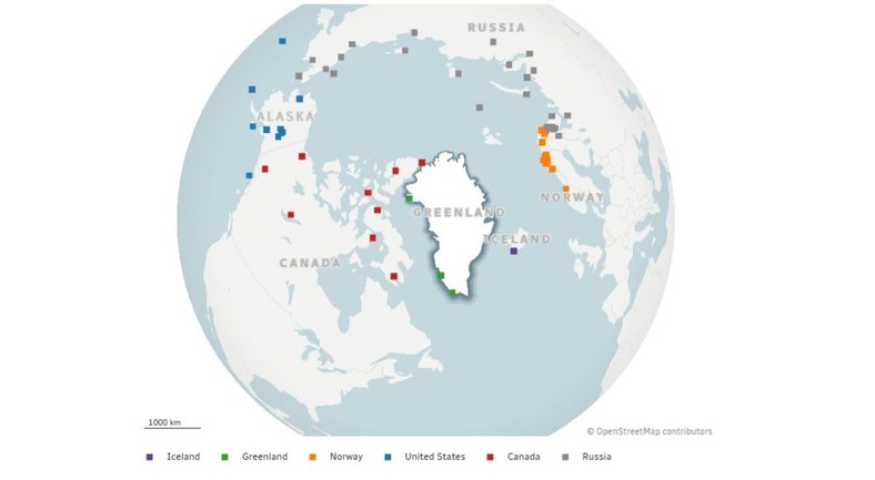 Bazy wojskowe w rejonie Arktyki
