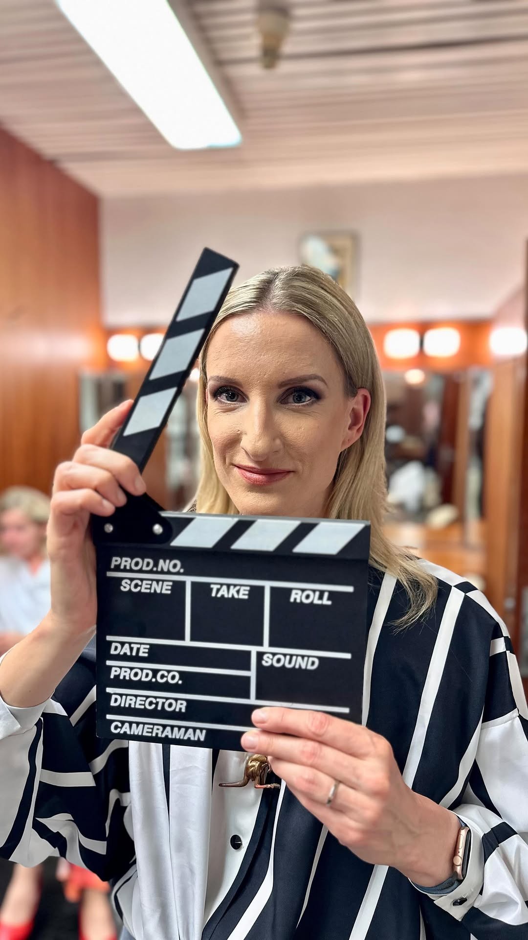 Moderátorka Adela Vinczeová.