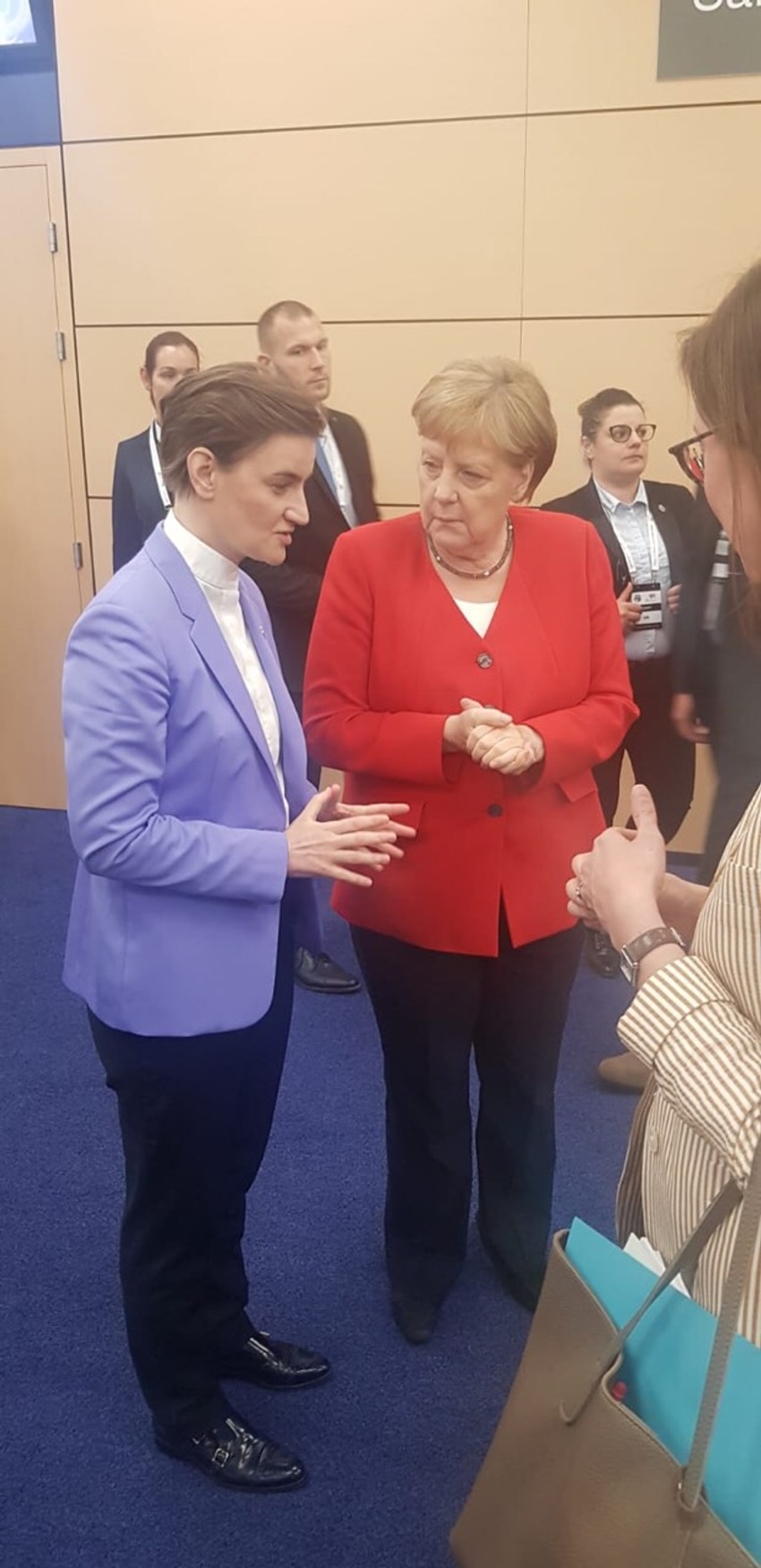 Ana Brnabić i Angela Merkel