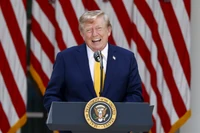 Trump slams "fake polls" as approval ratings fall ahead of midterms