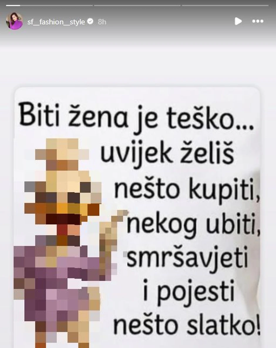 Sonja Vuksanović, objava