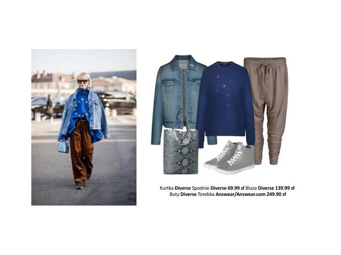 Niebieski hitem nadchodzącej wiosny. STYLIZACJE