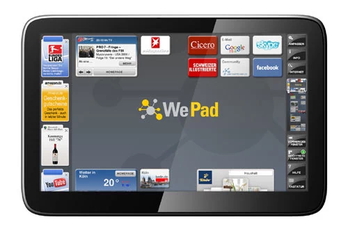WePad, od pojawienia się pierwszych informacji na jego tematy, typowany jest jako groźny europejski konkurent iPada. Jego twórcom udało się porozumieć z wieloma europejskimi wydawcami, którzy zamierzają udostępnić na nim e-wydania swoich gazet i czasopism