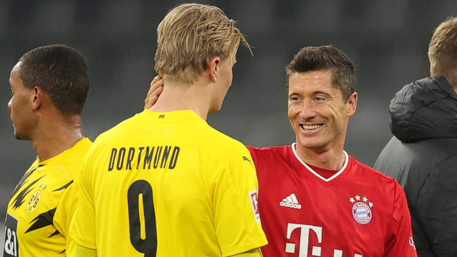 Robert Lewandowski i Erling Haaland