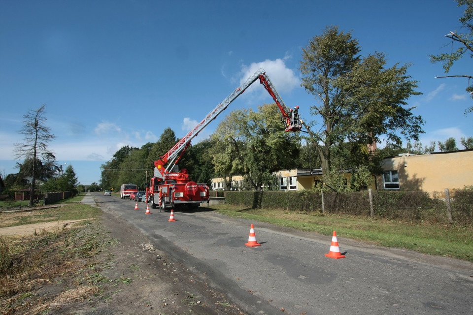 Nawałnica w Wielkopolsce