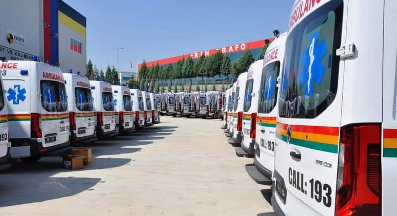 One constituency one ambulance: first batch to arrive in Ghana September