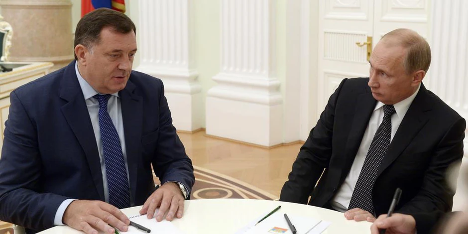 Milorad Dodik i Vladimir Putin
