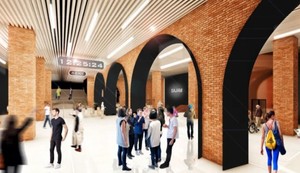 Beograd metro ilustracija