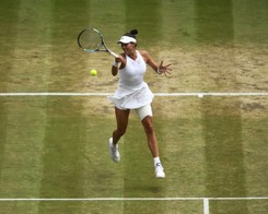Wimbledon: Muguruza zakończyła sen Rybarikovej. Hiszpanka po raz drugi w finale