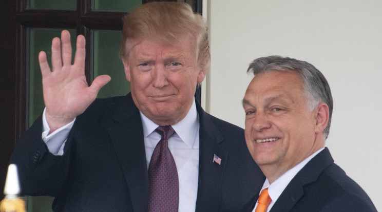 Orbán Viktor hízelgő üzenetet kapott Donald Trumptól