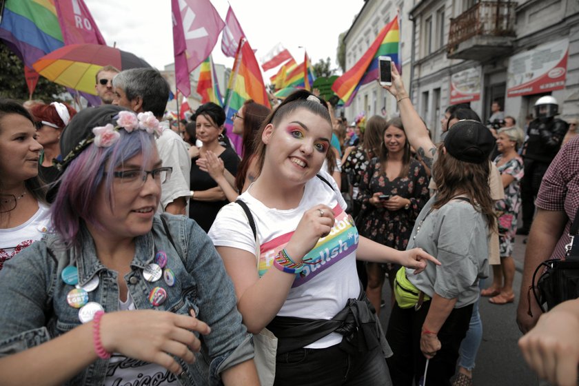 Szokujące sceny na Marszu Równości