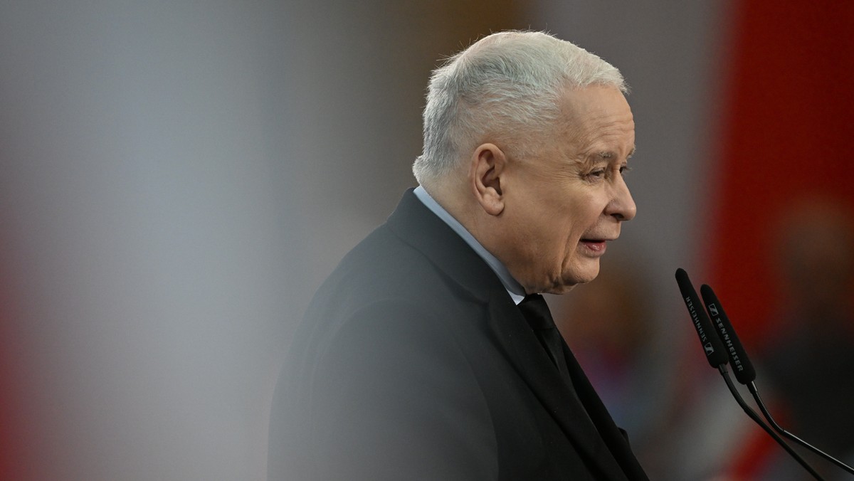 Prezes PiS Jarosław Kaczyński