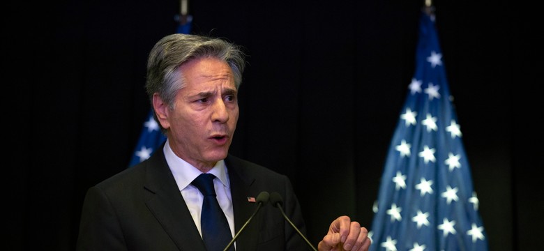 "Szkody nie do przyjęcia". Sekretarz stanu USA ostrzega przed izraelskim atakiem na Rafah