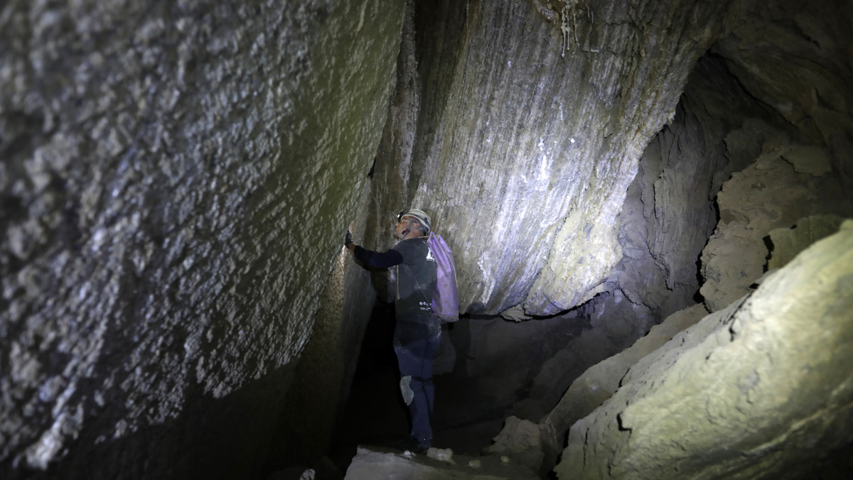 Jaskinia Malham w Izraelu - najdłuższa solna jaskinia na świecie