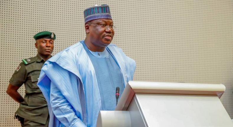 President of the Senate, Dr. Ahmad Lawan. [Twitter/@SPNigeria]