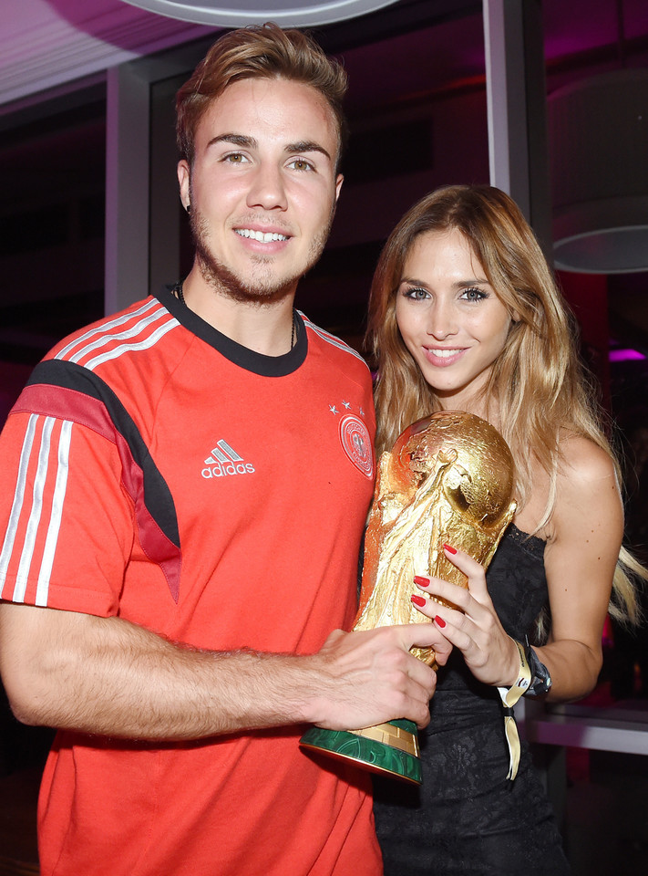 Mario Gotze z partnerką Ann-Kathrin 