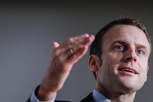 Emmanuel Macron, Former French Minister of Economy Visits Bordeaux