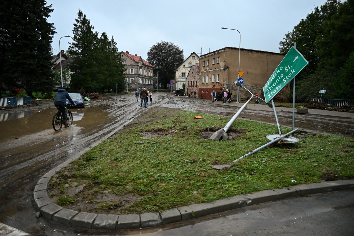 Lądek-Zdrój po fali powodziowej