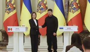 Volodimir Zelenski i Maja Sandu