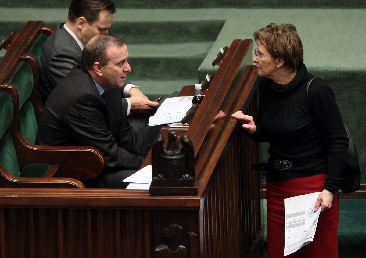 Grzegorz Schetyna i Ewa Kopacz