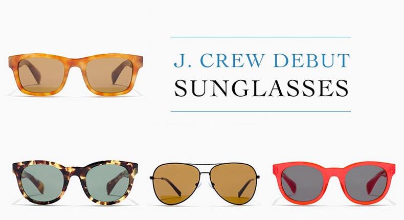J. Crew debuts sunglasses collection 