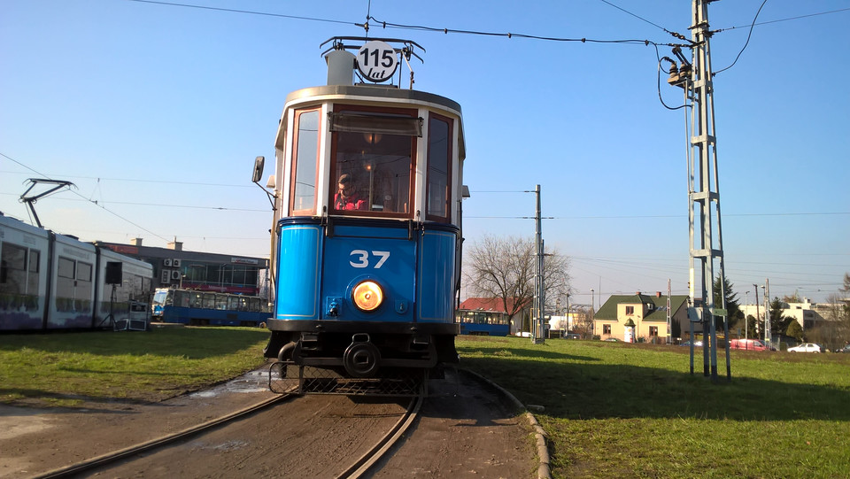 Krakowski tramwaj kończy 115 lat