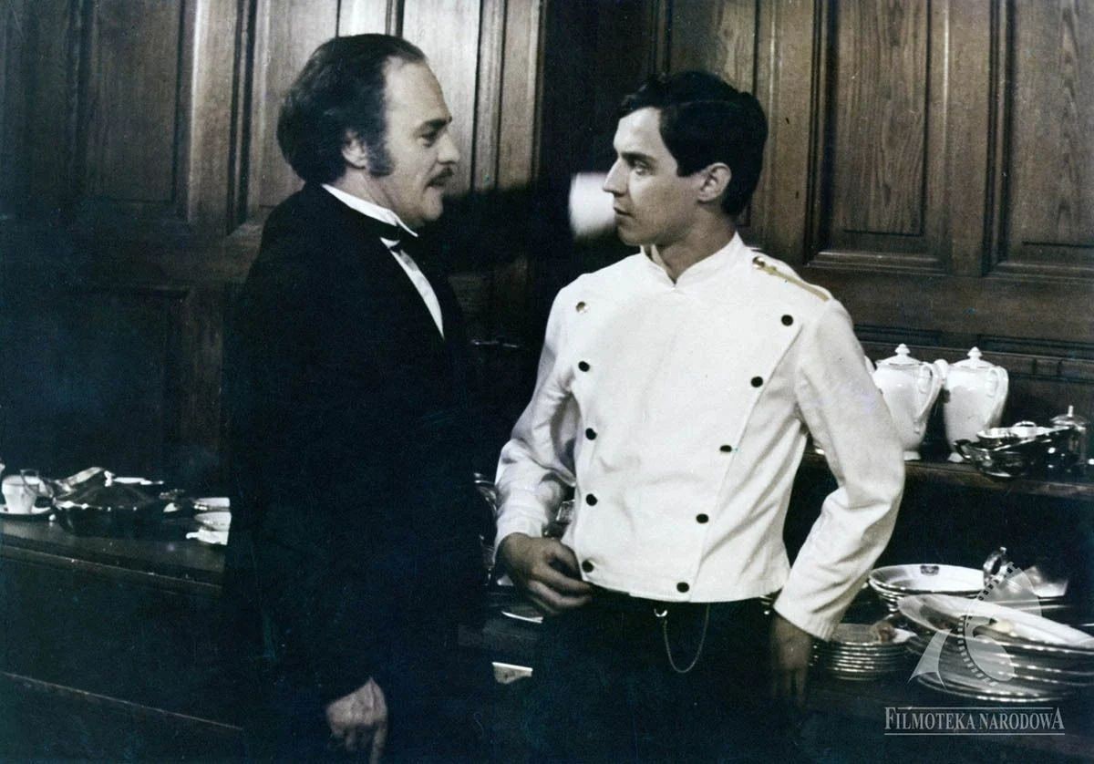 Roman Wilhelmi i Marek Kondrat w filmie "Zaklęte rewiry"