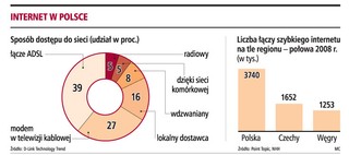 Czechy liderem internetu w naszym regionie