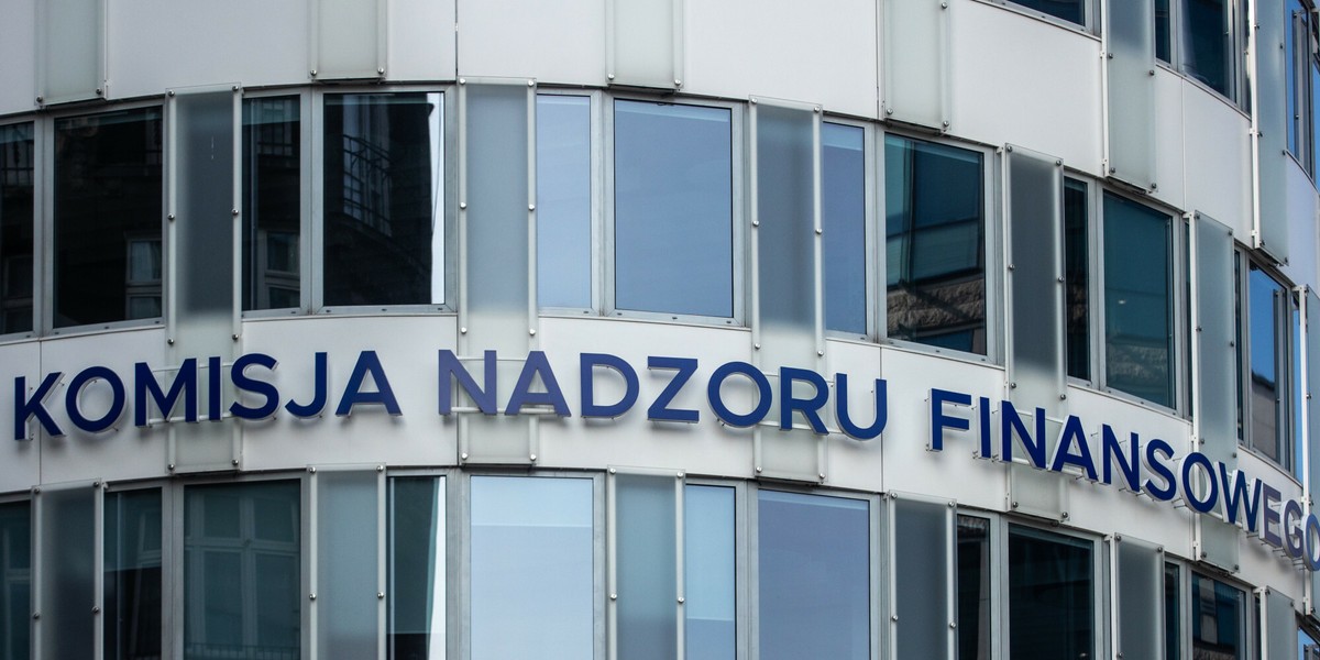 Siedziba Urzędu Komisji Nadzoru Finansowego w Warszawie