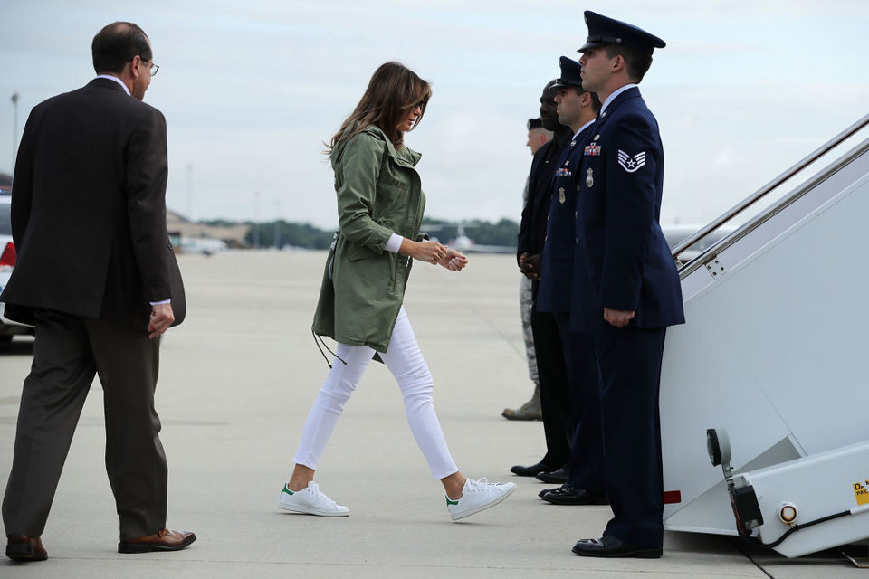 Melania Trump zachwyca stylizacjami