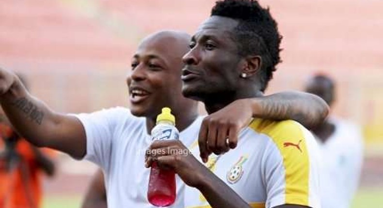 Gyan opens up on relationship with Andre Ayew