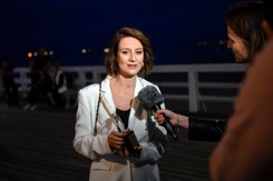 Maja Ostaszewska pożegnała rodzinę z Ukrainy. 'To było bardzo ważne doświadczenie'