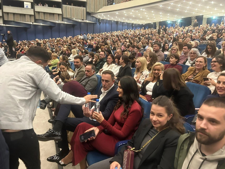 Sergej Ćetković sa ženom