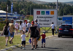Đevđelija, Severna Makedonija, gužve na granici, granični prelaz
