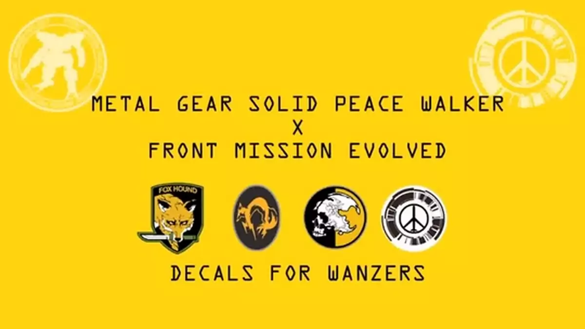 Do Front Mission Evolved zawitają akcenty z serii Metal Gear
