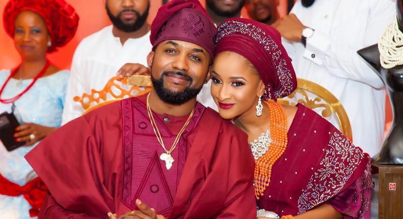 Banky W and Adesua Etomi arrested hearts with their love story in 2017. It's still ongoing. [Credit: Mayonikks]
