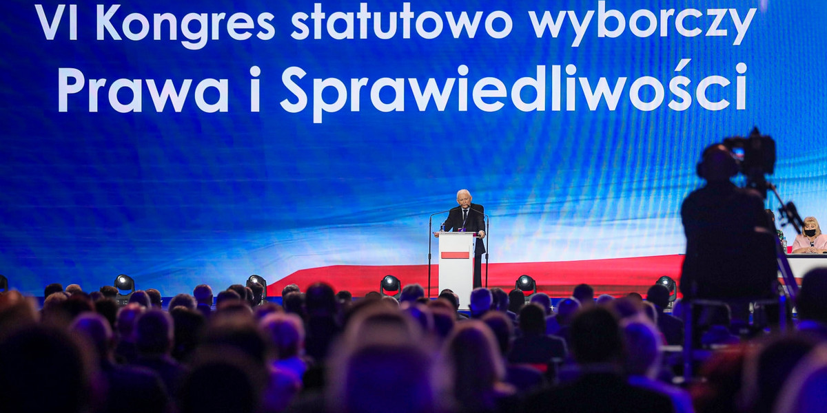 Trwa kongres Prawa i Sprawiedliwości. 