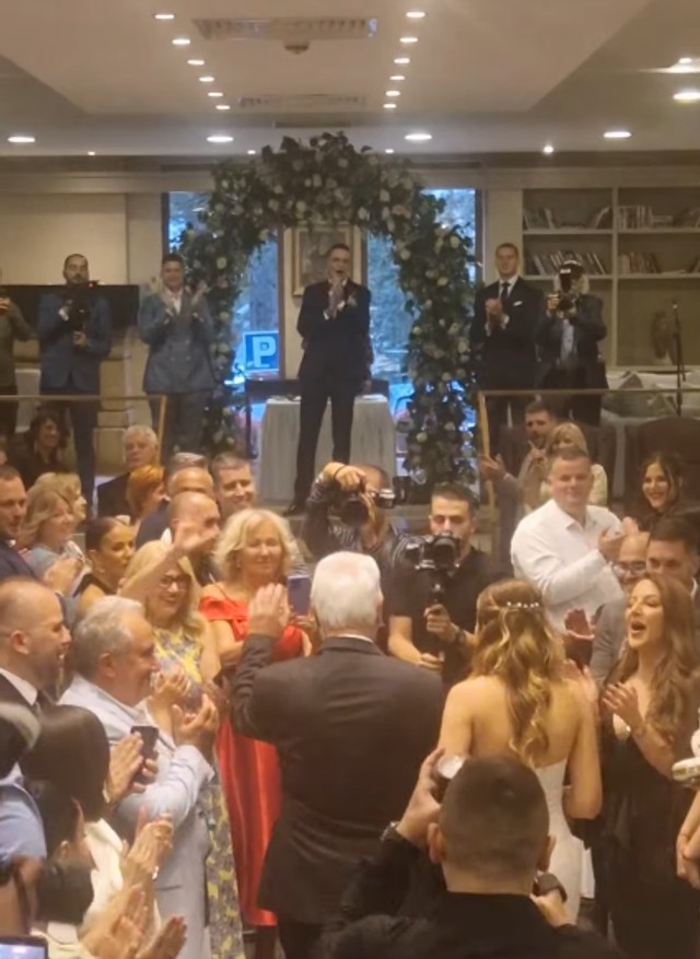 Venčanje Dušana Šljivića (Foto: Instagram/vecamilanovic)