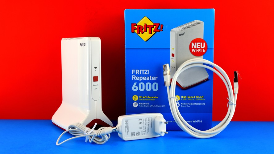 AVM Fritz Repeater 6000 im Test TriBandWiFi6 und 2,5 GBit/s LAN