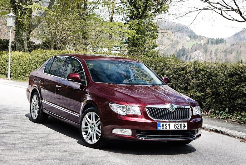 Skoda superb 4 поколения