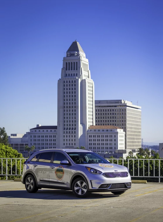 Kia Niro - Guinness World Record w Los Angeles