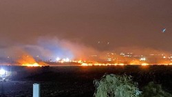 Atak rakietowy na bazę wojskową USA w Iraku. NAGRANIA