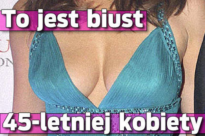 To jest biust 45-letniej kobiety